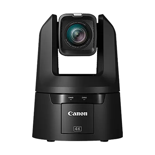 Canon CR-N500 Professional 4K NDI PTZ Camera with 15x Zoom (Satin Black)